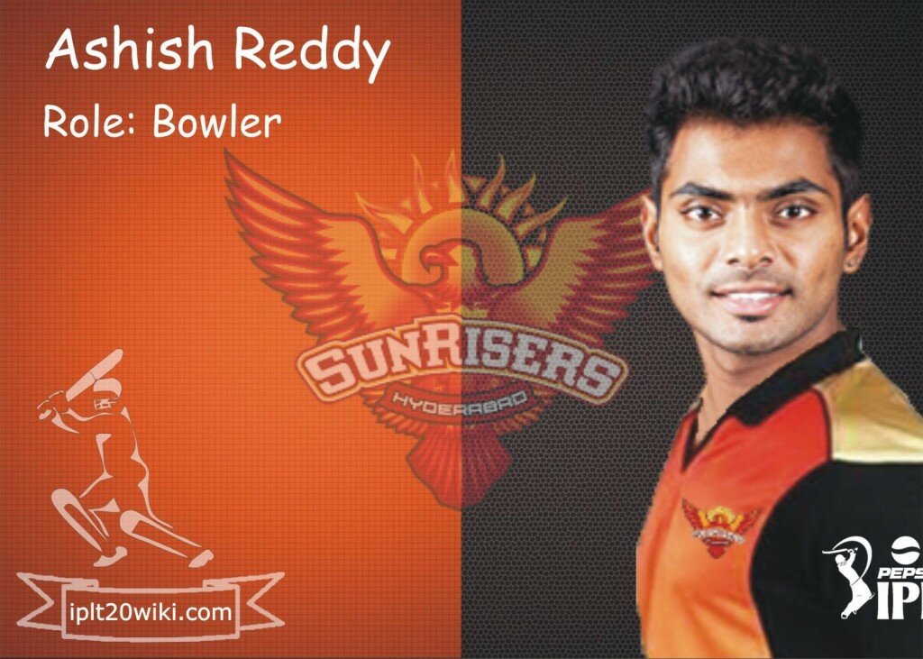 Ashish Reddy - Sunrisers Hyderabad IPL 2014 Player