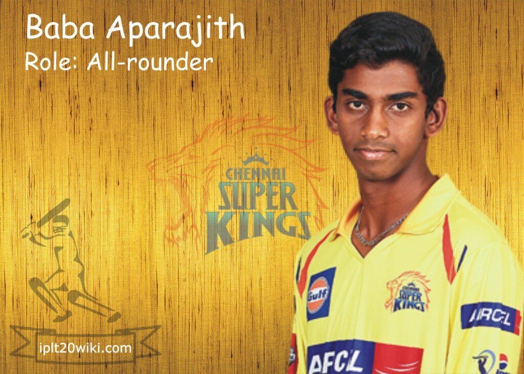 Baba Aparajith - Chennai Super Kings IPL 2014 Player