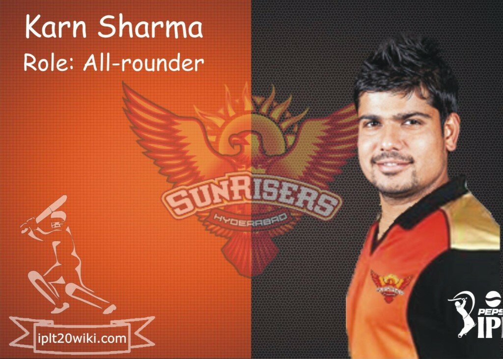 Karn Sharma - Sunrisers Hyderabad IPL 2014 Player