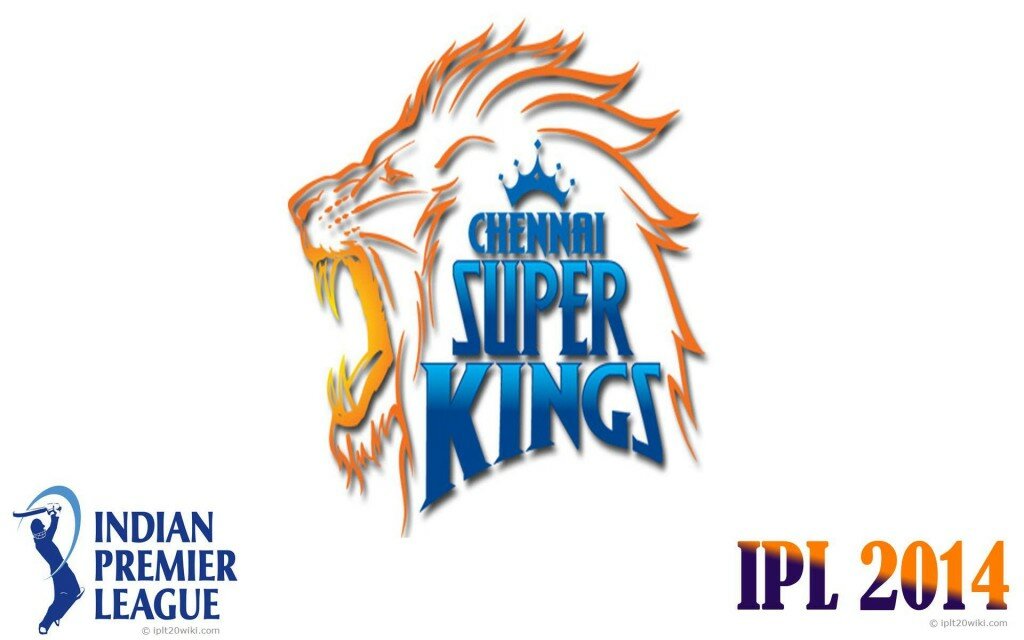 Chennai Super Kings IPL 2014 Logo Wallpaper