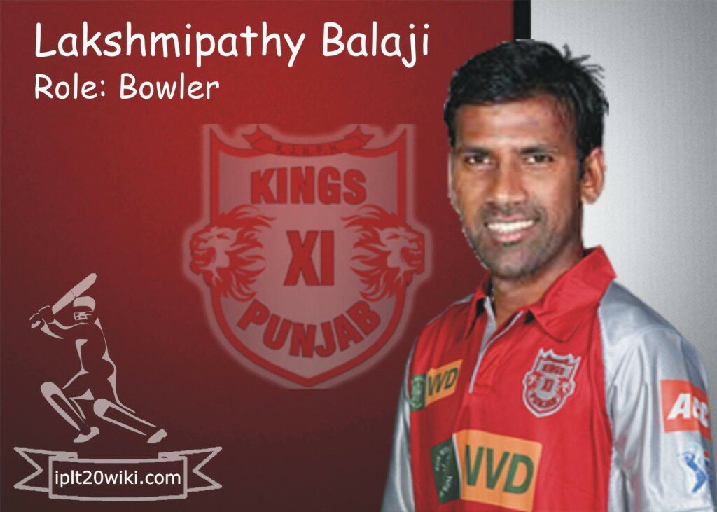 Lakshmipathy Balaji - Kings XI Punjab IPL 2014 Player