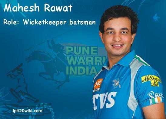 Mahesh Rawat - Pune Warriors India IPL 2013 Player