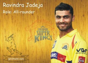 Ravindra Jadeja - Chennai Super Kings IPL 2014 Player
