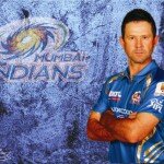 Ricky Ponting IPL 2013 Mumbai Indians Wallpaper
