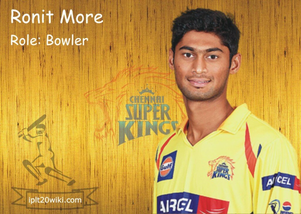 Ronit More - Chennai Super Kings IPL 2014 Player