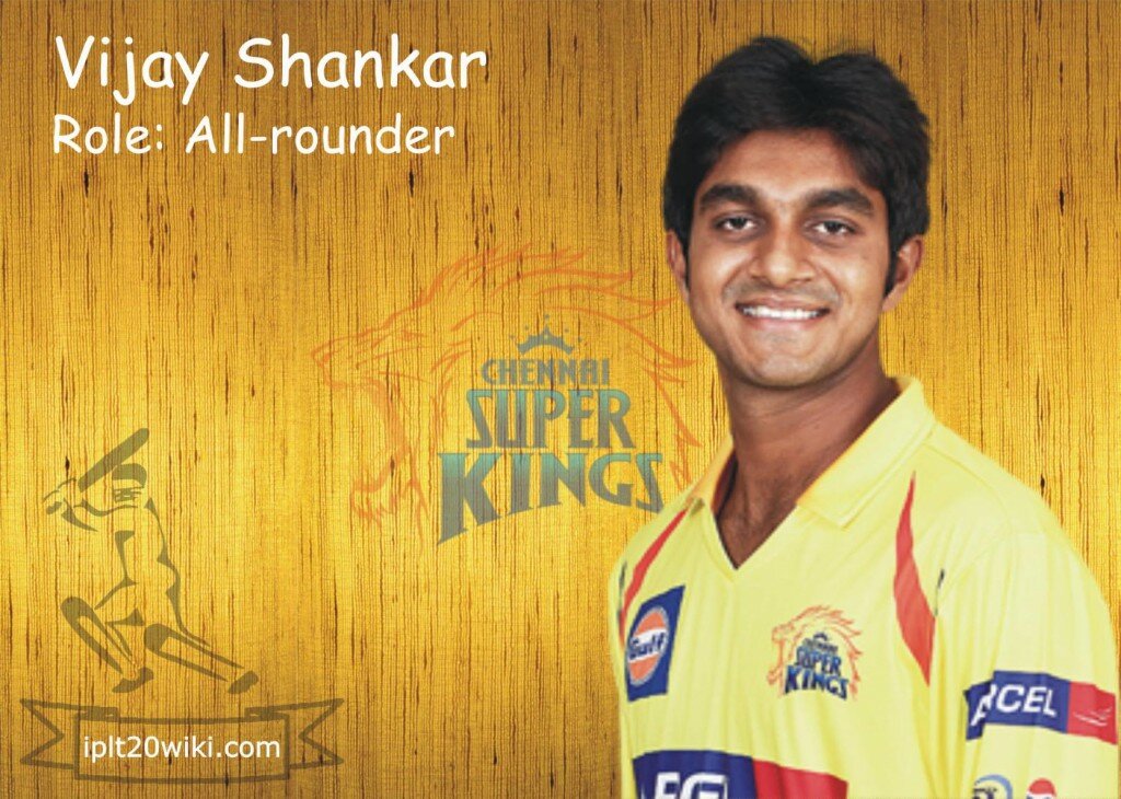 Vijay Shankar - Chennai Super Kings IPL 2014 Player