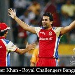 Zaheer Khan IPL 2013 Royal Challengers Bangalore Wallpapers