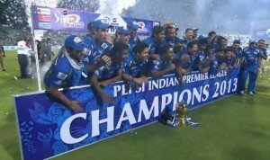 Indian Premier League Champions 2013 - Mumbai Indians