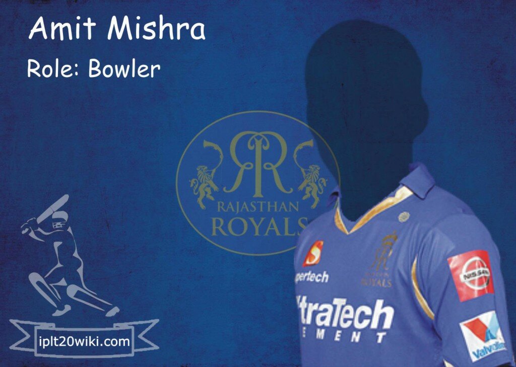 Amit Mishra - Rajasthan Royals IPL 2014 Player