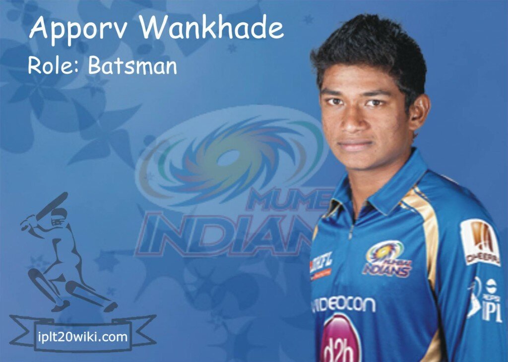Apporv Wankhade - Mumbai Indians IPL 2014 Player