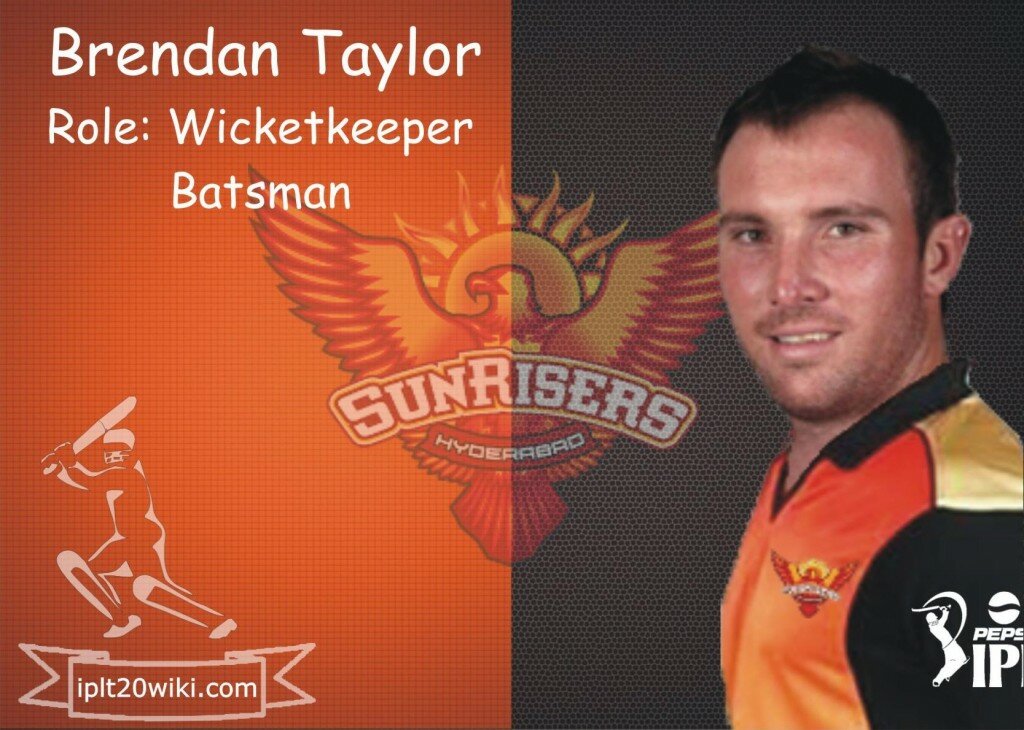 Brendon Taylor - Sunrisers Hyderabad IPL 2014 Player