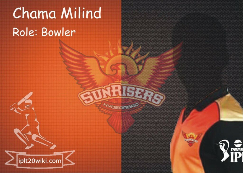 Chama Milind - Sunrisers Hyderabad IPL 2014 Player