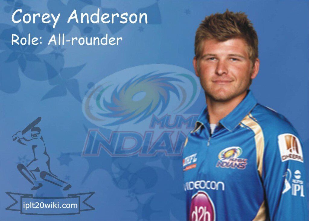 Corey Anderson - Mumbai Indians IPL 2014 Player