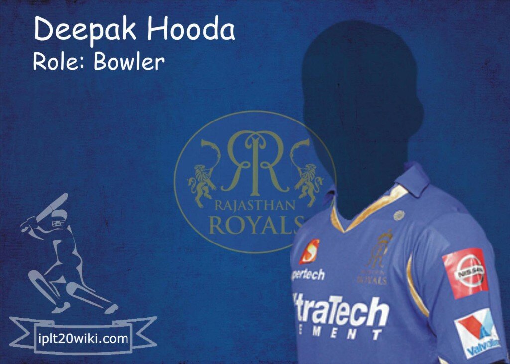 Deepak Hooda - Rajasthan Royals IPL 2014 Player