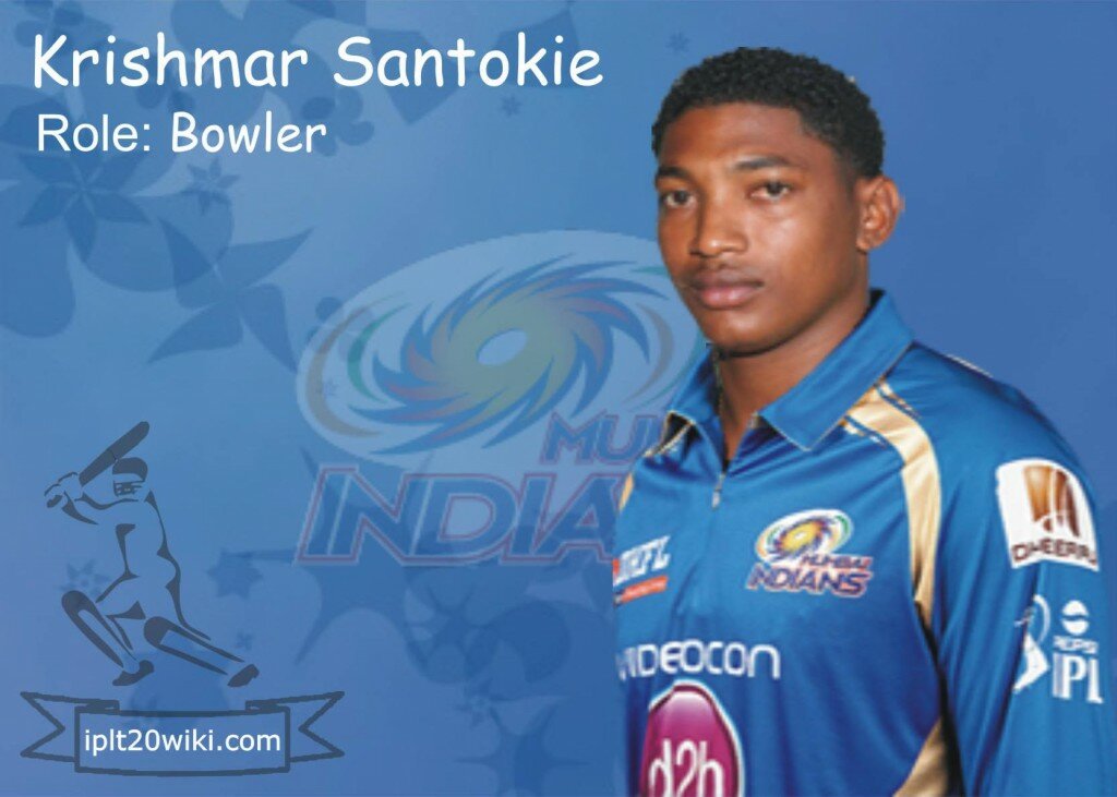 Krishmar Santokie - Mumbai Indians IPL 2014 Player
