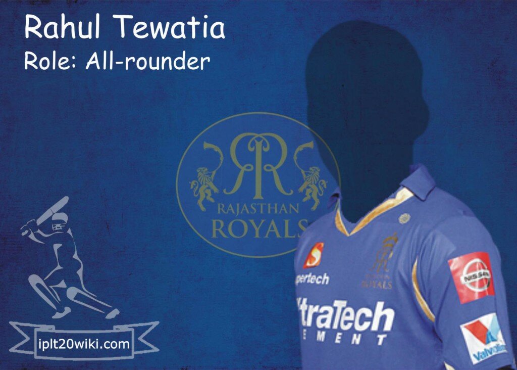 Rahul Tewatia - Rajasthan Royals IPL 2014 Player
