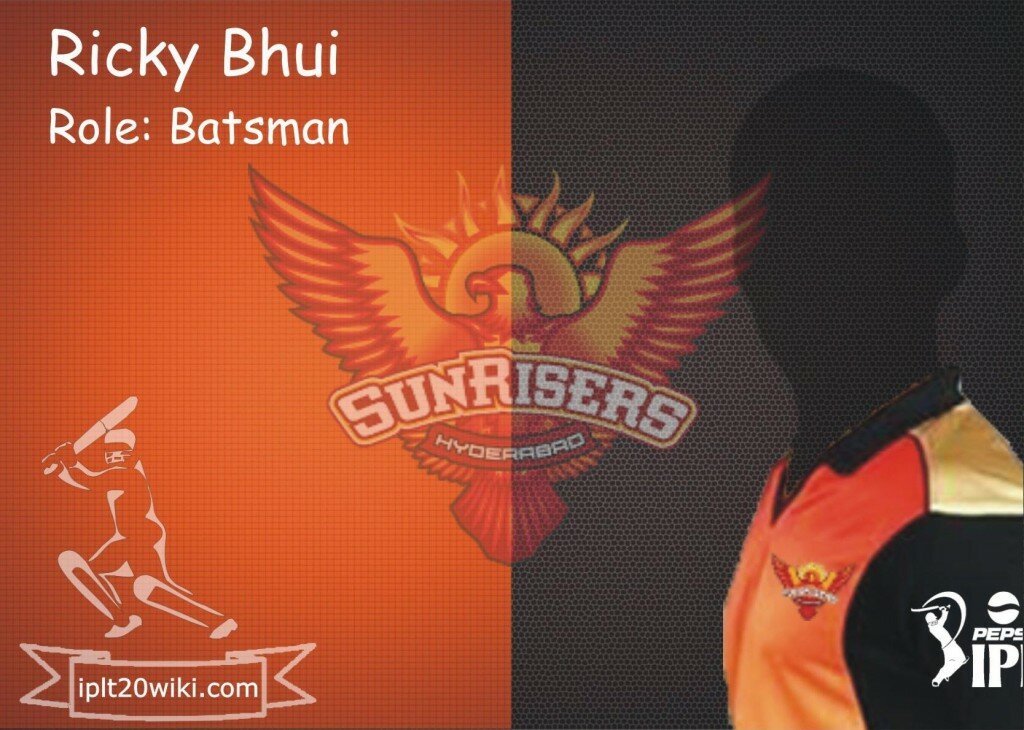 Ricky Bhui - Sunrisers Hyderabad IPL 2014 Player