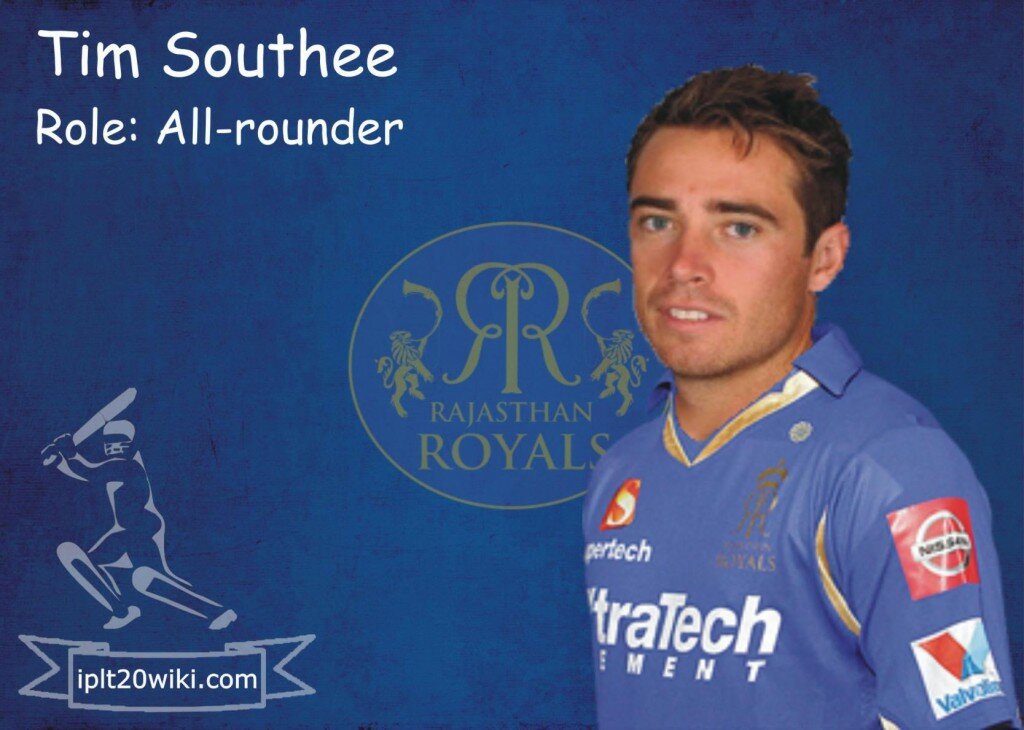 Tim Southee - Rajasthan Royals IPL 2014 Player