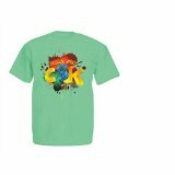 CSK Roar For CSK T-Shirt, Kid's (Mint Green)
