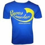 CSK Super Machan T-Shirt, Men's (Royal Blue)