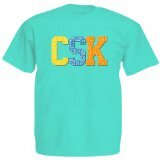 CSK Textography T-Shirt, Kid's (Aqua)