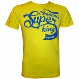 CSK Typography T-Shirt, Men's (Yellow)