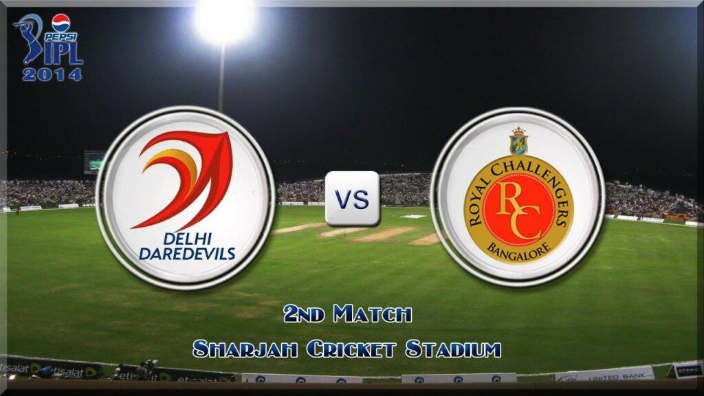 DD vs RCB IPL 2014 - Match 2 Live
