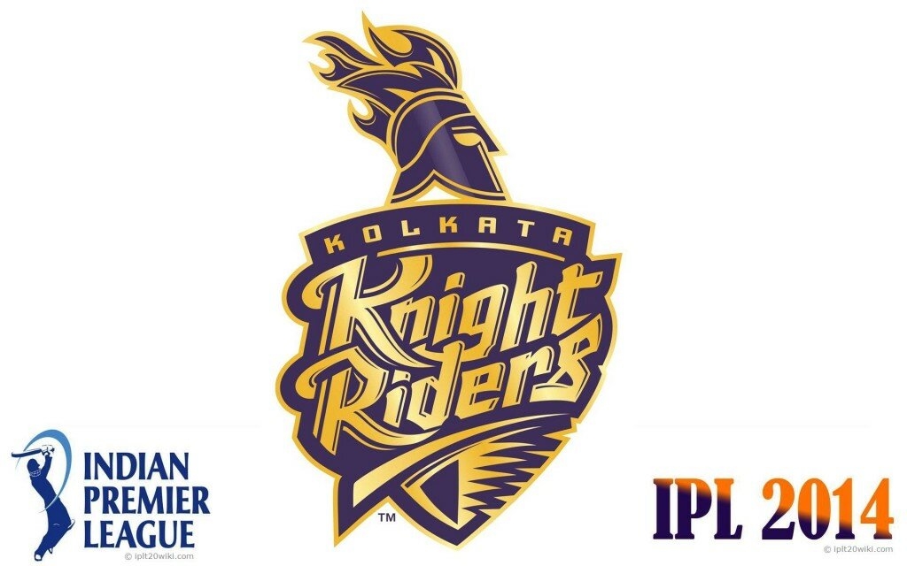 Kolkata Knight Riders IPL 2014 Logo Wallpaper