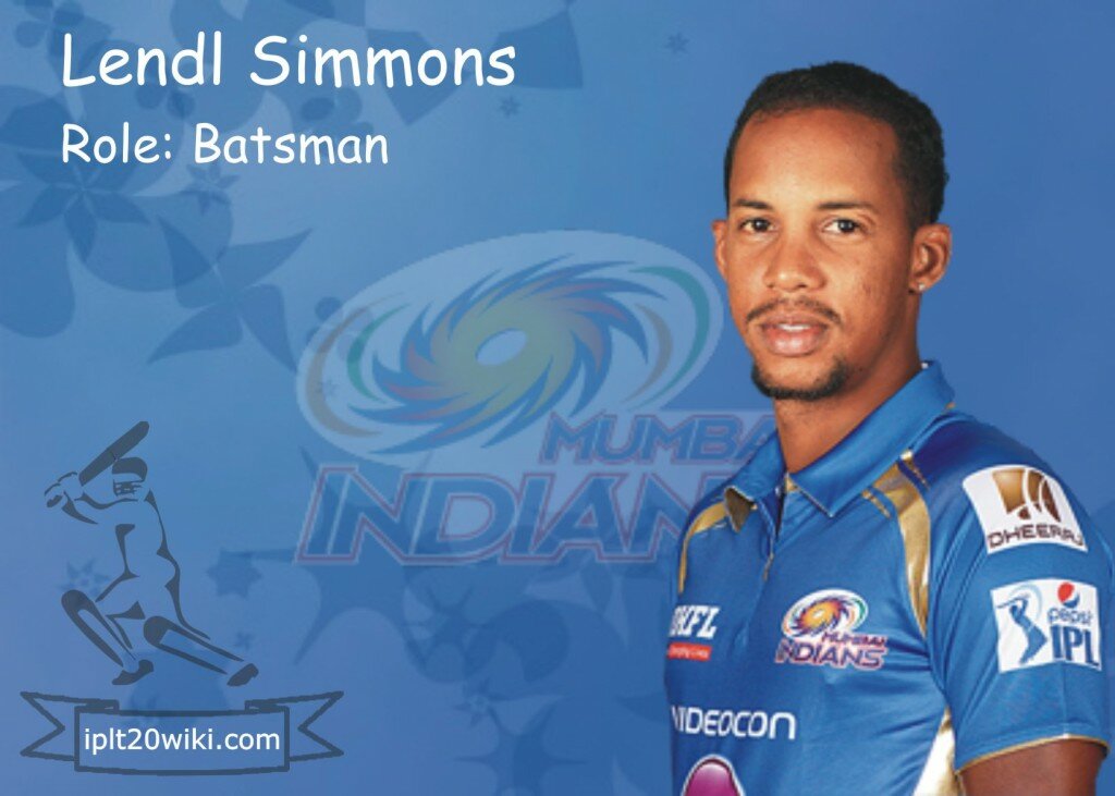 Lendl Simmons - Mumbai Indians IPL 2014 Player