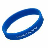 Mumbai Indians (MI) Silicon Wrist Band, Medium