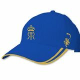 Rajasthan Royals Blue and Gold Cap (Blue) - IPL 2014