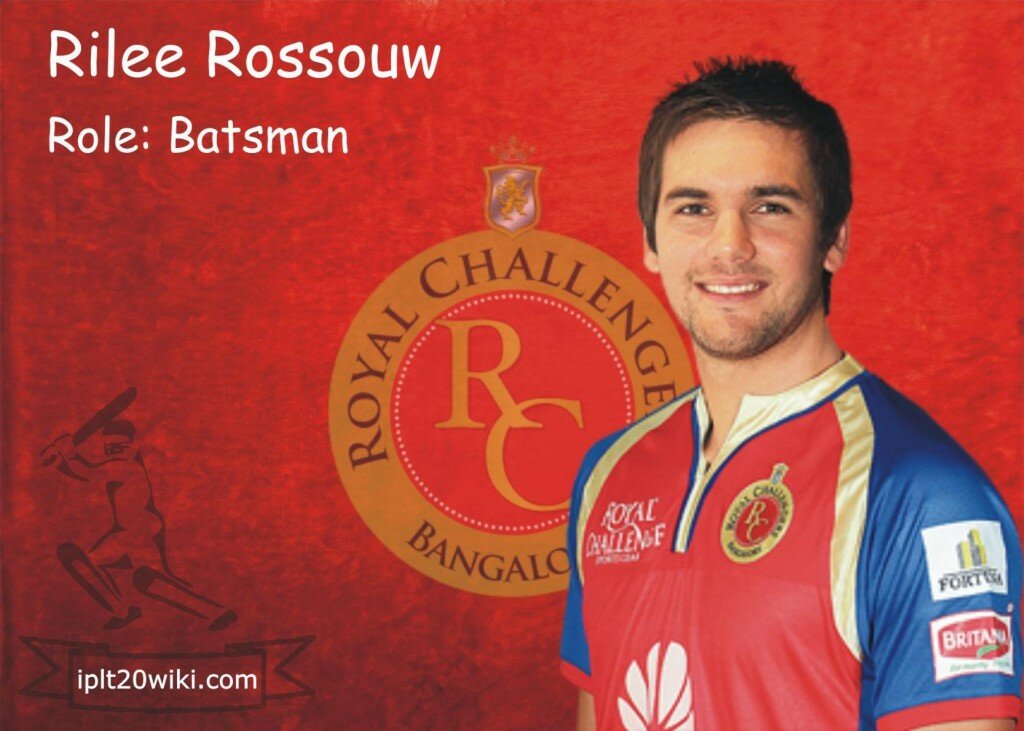 Rilee Rossouw - Royal Challengers Bangalore IPL 2014 Player