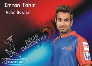 Imran Tahir - Delhi Daredevils IPL 2015 Player