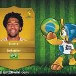 Dante - Brazil FIFA 2014 Player Wallpaper