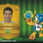 Hernanes - Brazil FIFA 2014 Player Wallpaper