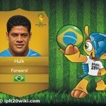 Hulk - Brazil FIFA 2014 Player Wallpaper