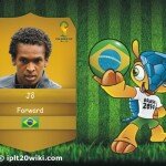 Jô - Brazil FIFA 2014 Player Wallpaper