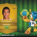 Luiz Gustavo - Brazil FIFA 2014 Player Wallpaper