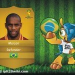 Maicon - Brazil FIFA 2014 Player Wallpaper