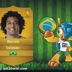 Marcelo - Brazil FIFA 2014 Player Wallpaper