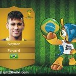 Neymar - Brazil FIFA 2014 Player Wallpaper
