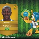 Ramires - Brazil FIFA 2014 Player Wallpaper