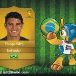 Thiago Silva - Brazil FIFA 2014 Player Wallpaper